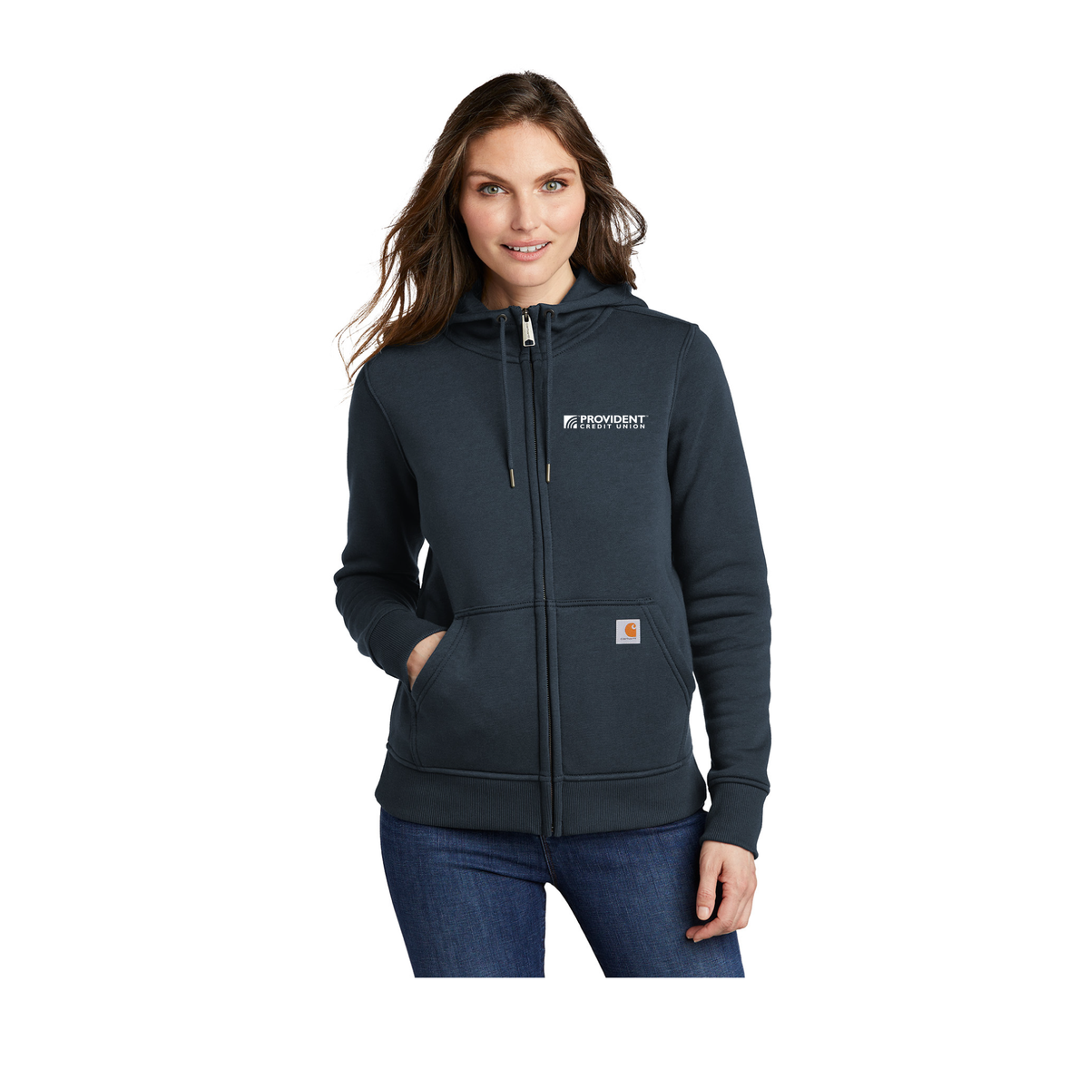 Carhartt women's hot sale zip up hoodie