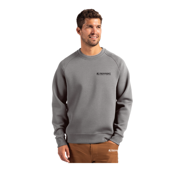 Cutter & Buck Roam Recycled Buttery-Soft Knit Mens Crew Neck Pullover