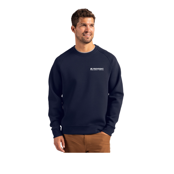 Cutter & Buck Roam Recycled Buttery-Soft Knit Mens Crew Neck Pullover