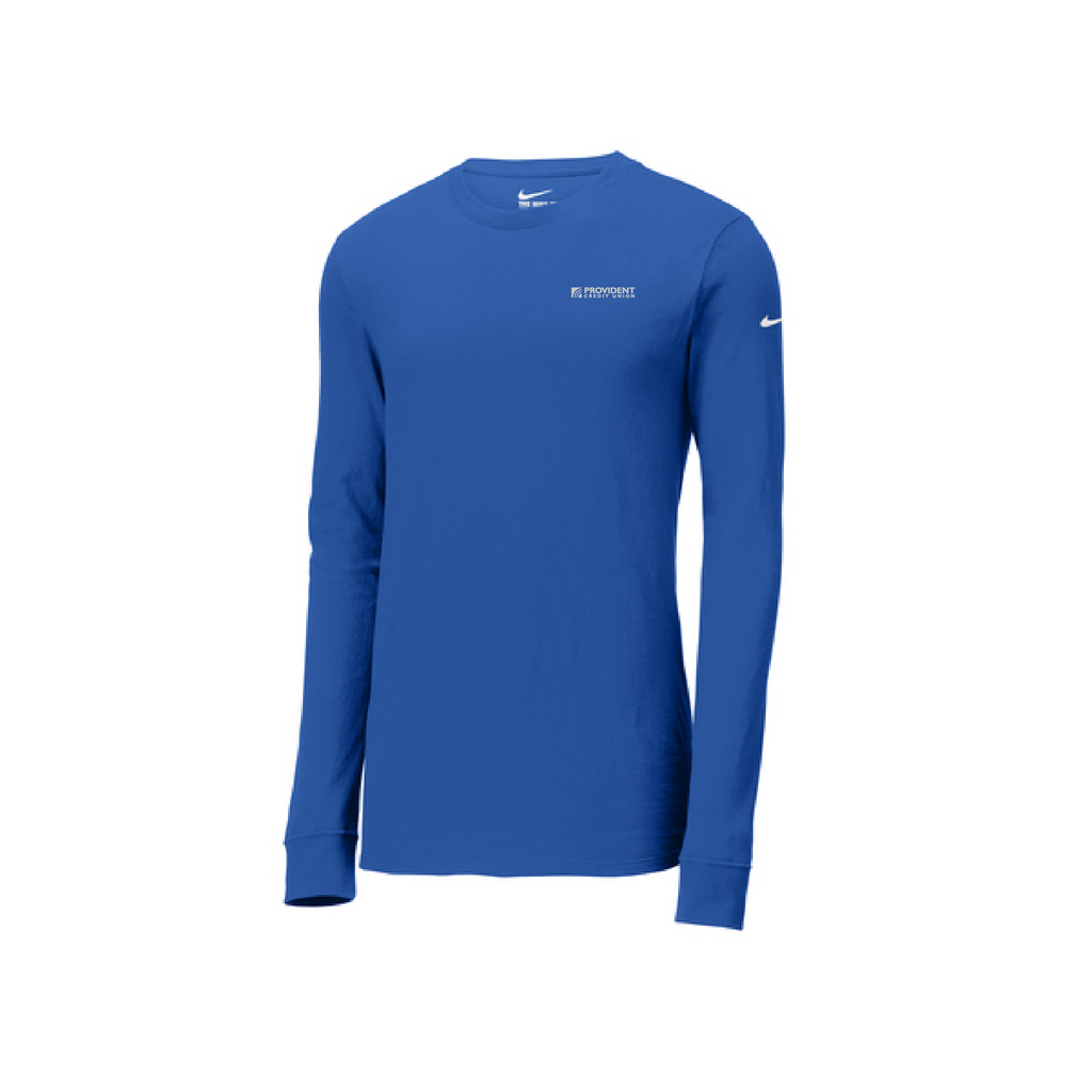 Nike dri fit sales cotton long sleeve tee