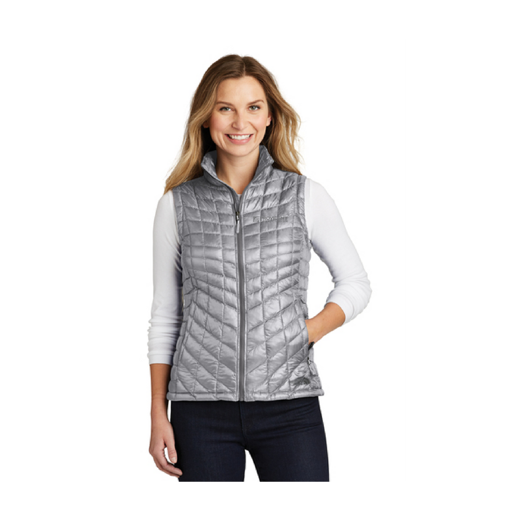 North face women's gray 2025 vest